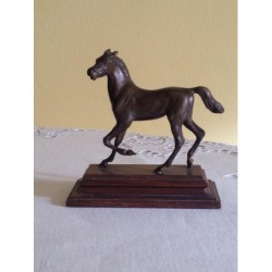 Scultura in bronzo cavallo