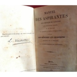 Manuel des Aspirantes 1836