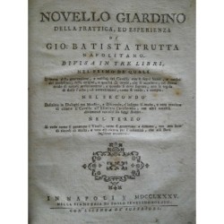 Novello Giardino 1785